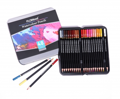 48PCS Professional Watercolour Pencil Set