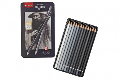 12PCS Artists Pencil Sketching Set
