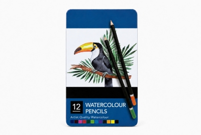 12-Piece Watecolor Pencil Set