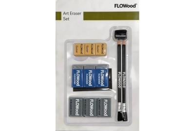 Pencil-shaped creative eraser